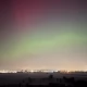 Tczew - Co to była za noc. Zorza polarna nad Tczewem
