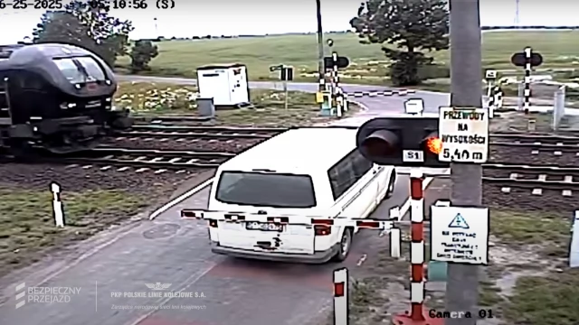 Tczew - Kilka centymetrów od tragedii. 2000 zł mandatu i 15 punktów karnych [WIDEO]
