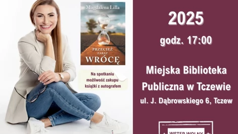 Tczew - Spotkanie autorskie z Magdaleną Lilla