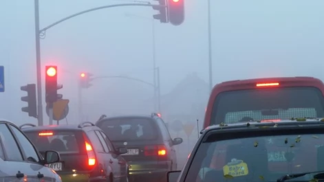 Tczew - Alert IMGW dla powiatu tczewskiego: "gęsta mgła"
