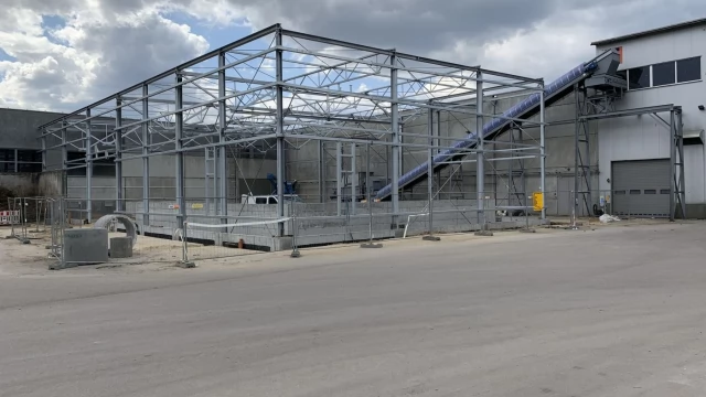 Tczew - ZUOS buduje nową halę. Pozwoli na hermetyzację frakcji bio