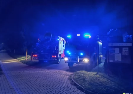 Tczew - Pożar w Rokitkach. W akcji siedem zastępów straży