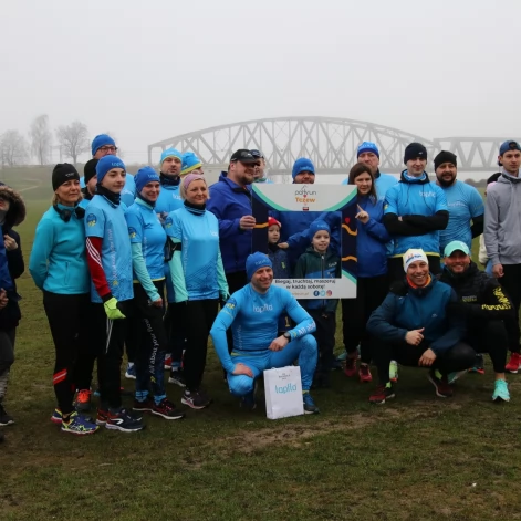 Tczew - Parkrun na niebiesko