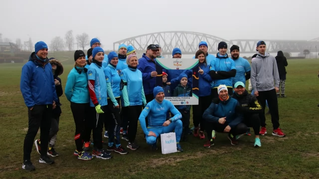 Tczew - Parkrun na niebiesko