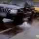 Tczew - Tak to ktoś zostawił, czy może Jeep najechał?