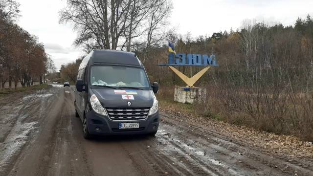 Tczew - Tczew dla Ukrainy wciąż pomaga, dotarł 20 km od linii frontu