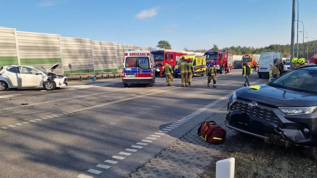 Tczew - Poważny wypadek na DK90. Dwie osoby ranne