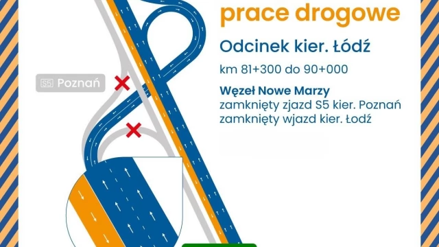 Tczew - Uwaga, od 29 września częściowe zamknięcie węzła Nowe Marzy!