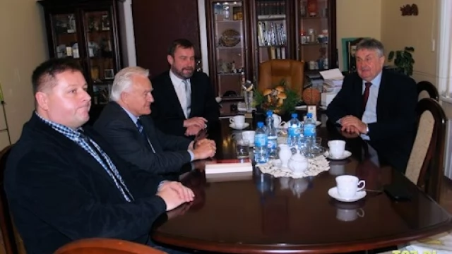 Tczew - Leszek Miller odwiedził Tczew