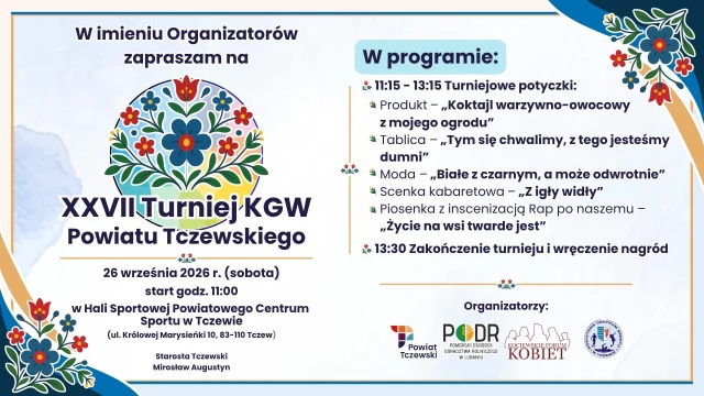 Tczew - XXVII Turniej Kół Gospodyń Wiejskich Powiatu Tczewskiego