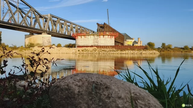 Tczew - Most Tczewski. Ruszył demontaż przęsła ESTB