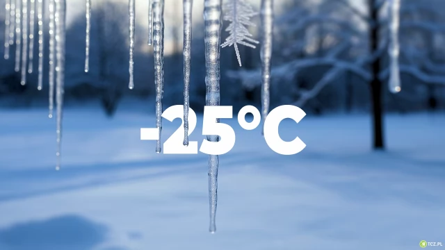 Tczew - Będzie mroźno! Nawet -25°C!