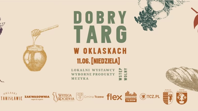 Tczew - Wiosenny Dobry Targ w Oklaskach