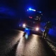 Tczew - Ktoś porzucił betonowy słup na środki "krajówki". Mogło dojść do tragedii...