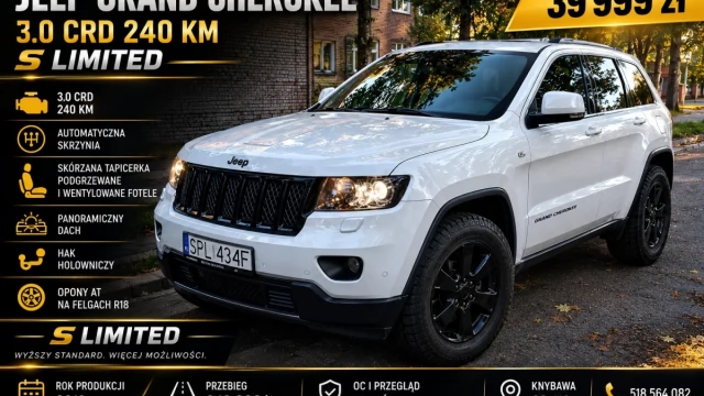 Tczew - Jeep Grand Cherokee 3.0I CRD S Limited