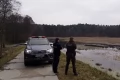 Tczew - Wspólne działania policjantów i strażników w podtczewskich lasach