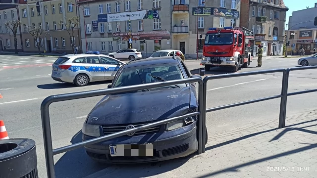 Tczew - Wypadek na skrzyżowaniu Wojska Polskiego z Sobieskiego