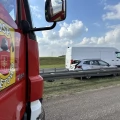 Tczew - A1 zablokowana po kolizji w Kopytkowie