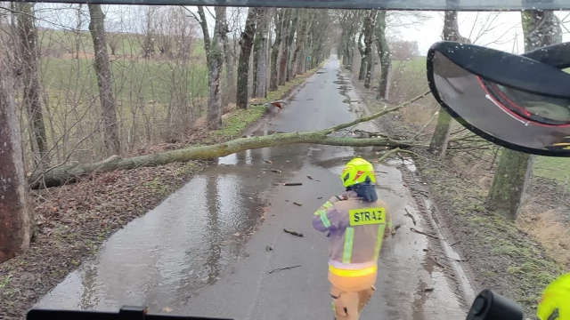 Tczew - Wichura przetoczyła się przez Pomorze
