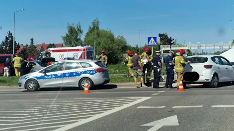 Tczew - Wypadek na alei Solidarności