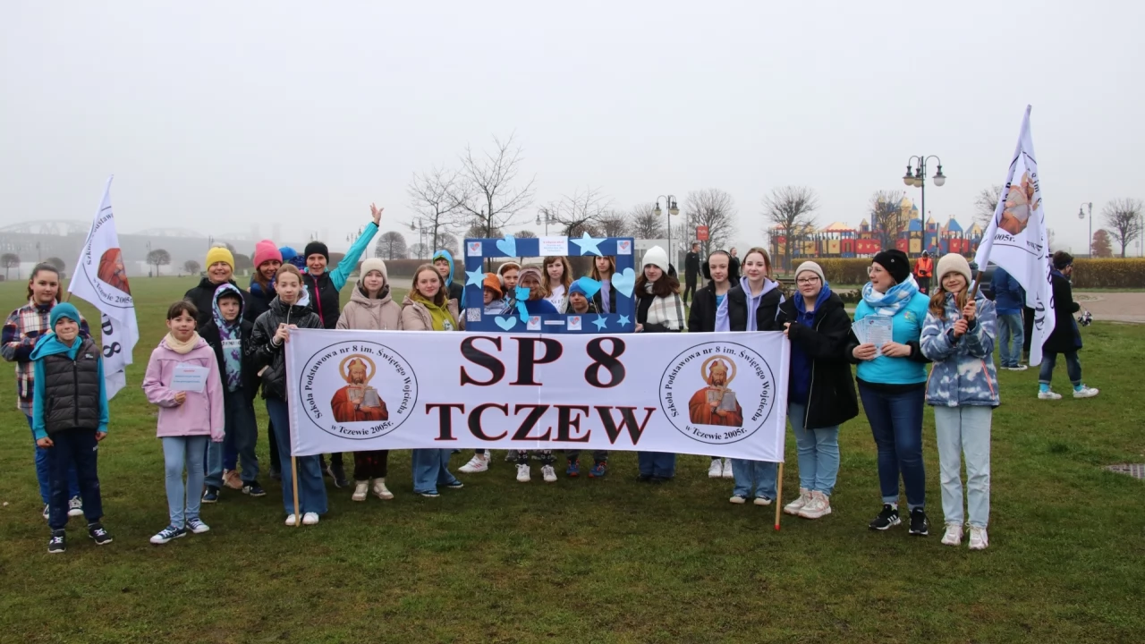Tczew - Parkrun na niebiesko