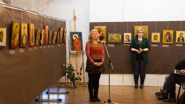 Tczew - Wystawa ikon w Fabryce Sztuk