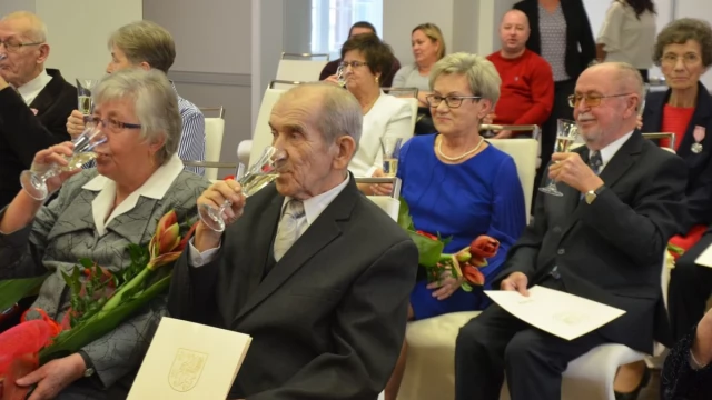 Tczew - Nawet 60 lat razem! Jubilaci nagrodzeni