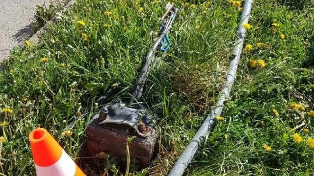 Tczew - Pelplin. Samochód osobowy wjechał w blok
