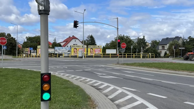 Tczew - Osiem dodatkowych sygnalizatorów na największym skrzyżowaniu Tczewa