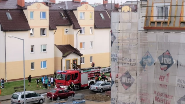 Tczew - 12-latek podpalił okno dachowe?