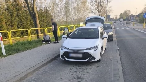 Tczew - Zatrzymanie nietrzeźwego kierowcy - miał 3 promile i groził śmiercią policjantom [WIDEO]