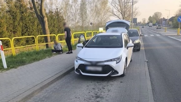 Tczew - Zatrzymanie nietrzeźwego kierowcy - miał 3 promile i groził śmiercią policjantom [WIDEO]