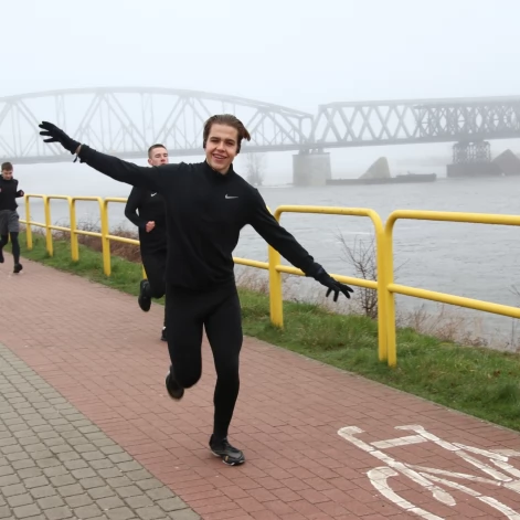Tczew - Parkrun na niebiesko