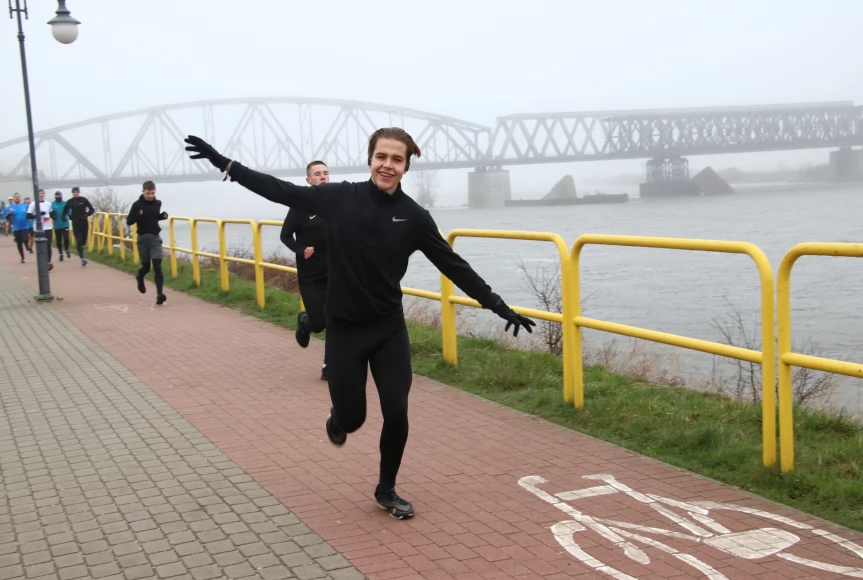Tczew - Parkrun na niebiesko