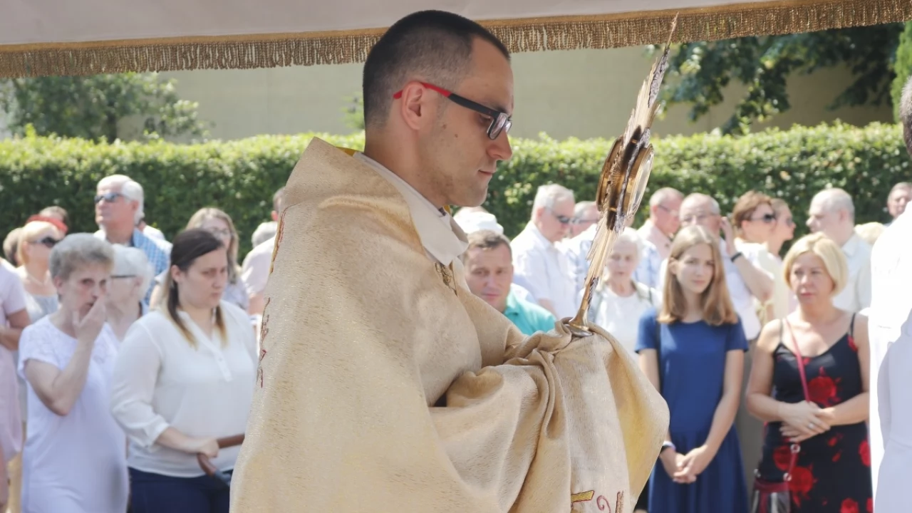Tczew - Boże Ciało - procesja z Najświętszym Sakramentem