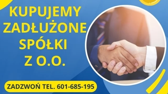 Tczew - Skup Zadłużonych Spółek - Szybka Sprzedaż Firm z P