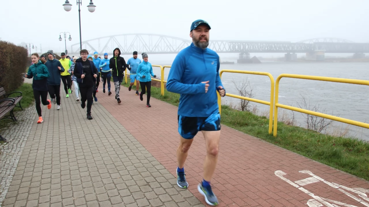 Tczew - Parkrun na niebiesko