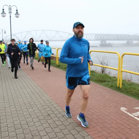 Tczew - Parkrun na niebiesko