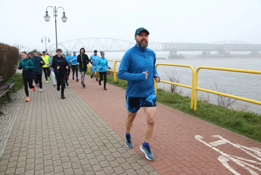 Tczew - Parkrun na niebiesko