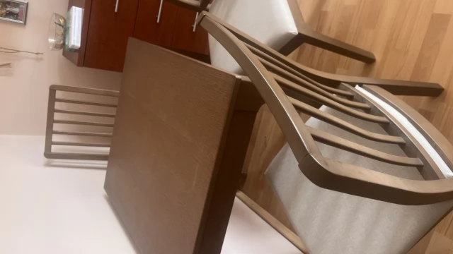 Tczew - Stół rozkładany z krzesłami Ikea