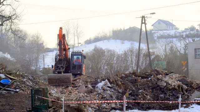 Tczew - Remont dojazdówki do A1. Na razie wyburzenia i rozbiórki