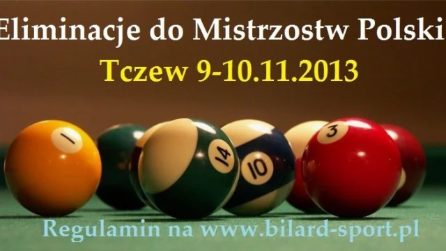 Tczew - Bilardowe eliminacje do Mistrzostw Polski