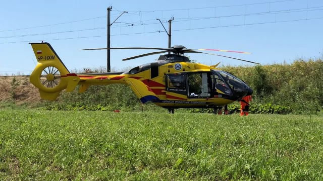 Tczew - Wypadek przy remoncie mostu! Zawaliło się rusztowanie - są ranni
