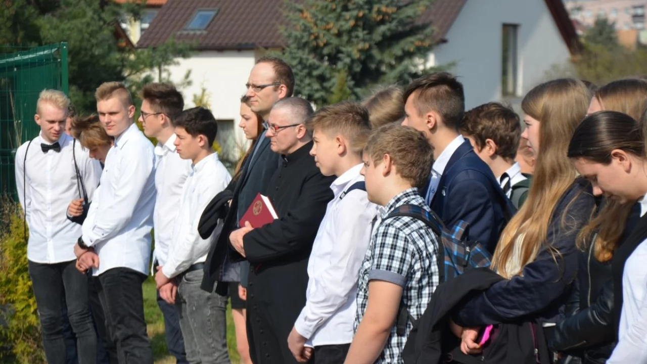 Tczew - Uroczystości przy Panteonie Katyńskim