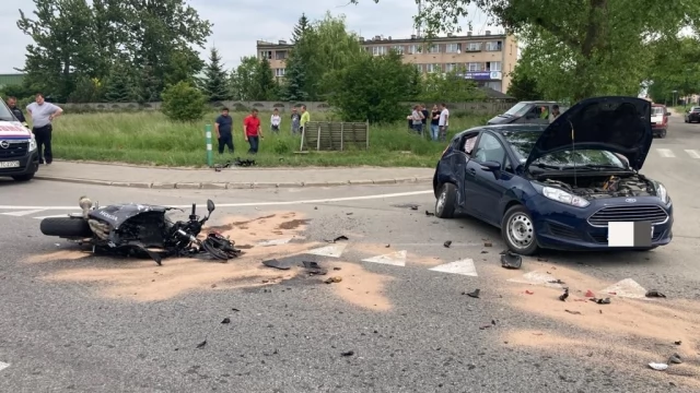 Tczew - Poważny wypadek w Gniewie. Droga krajowa 91 zablokowana [AKTUALIZACJA]
