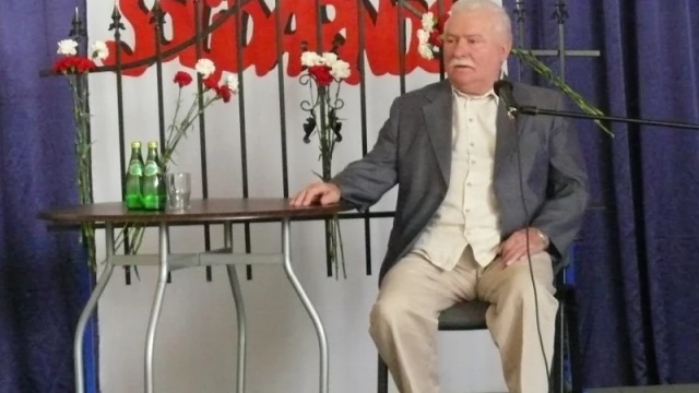 Tczew - "Żeby Wam się chciało chcieć". Lech Wałęsa w Tczewie