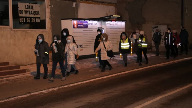 Tczew - Ekstremalna droga krzyżowa na ulicach Tczewa [FOTO]