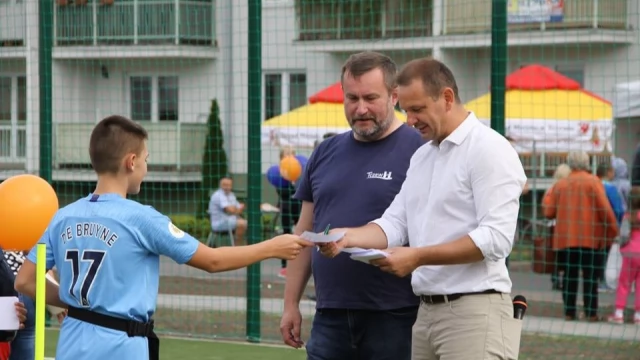 Tczew - Skwer sportowo-rekreacyjny na Bajkowym oddany do użytku