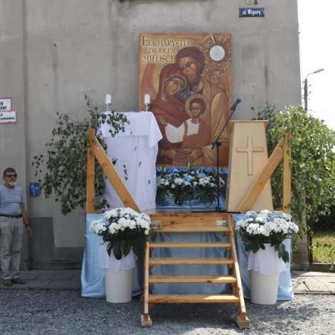 Tczew - Boże Ciało - procesja z Najświętszym Sakramentem