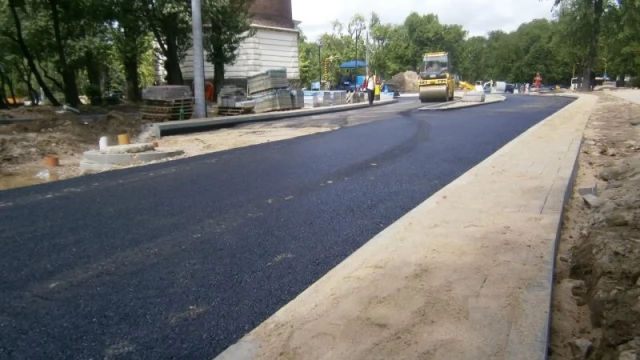 Tczew - Rondo przy wieży ciśnień. Kolejny etap prac